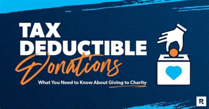 Are charitable donations tax deductible dollar for dollar?
