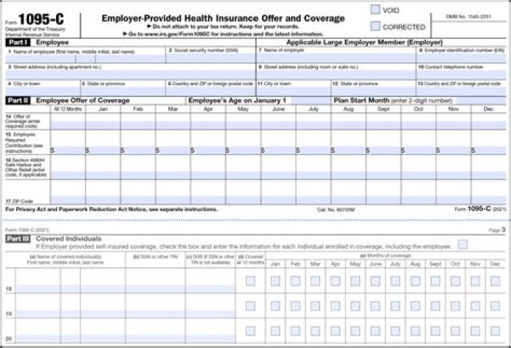 Are employers required to send 1095-C?