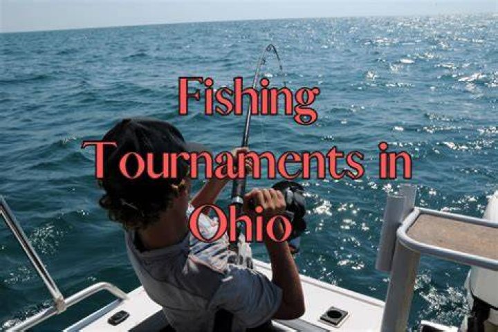 Are fishing tournaments allowed in Ohio?
