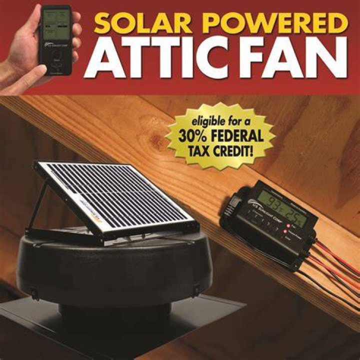 Are solar attic fans tax deductible?