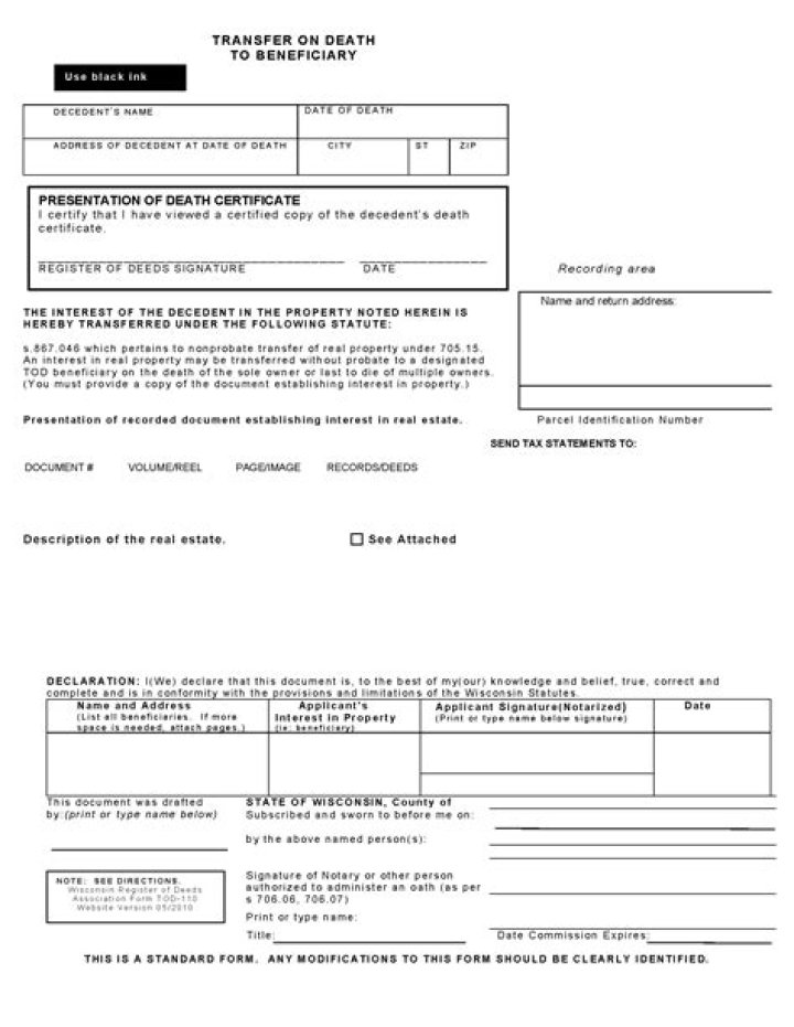 Are Transfer on death assets taxable?