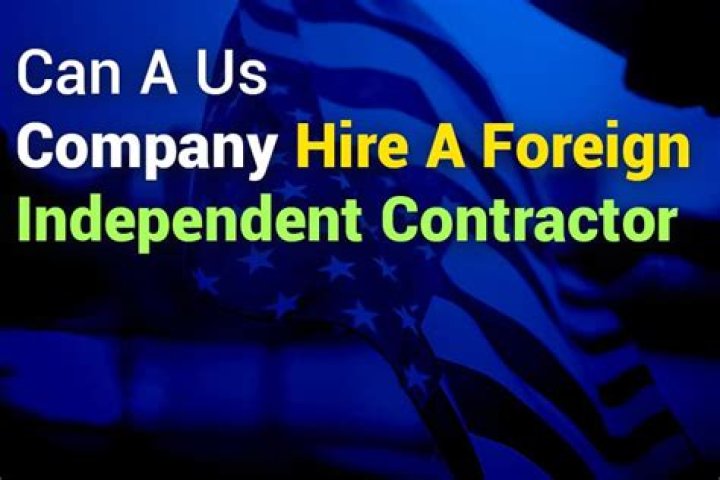 Can a company hire me as an independent contractor?