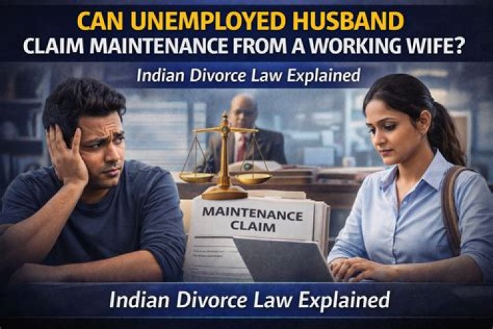 Can a husband get maintenance from his wife?