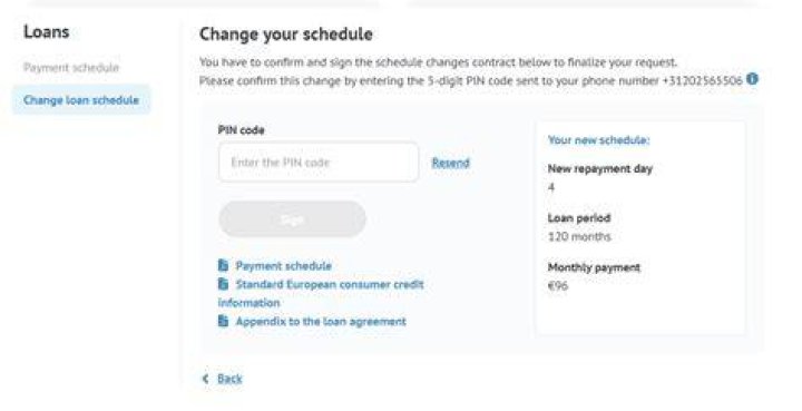 Can I change my payment schedule?