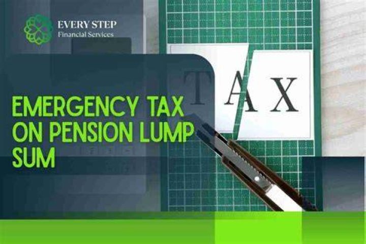 Can I claim tax back on pension lump sum?