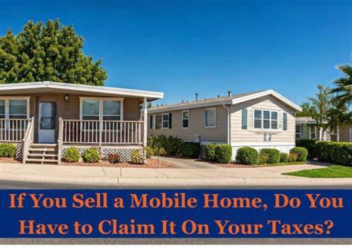 Can I claim the purchase of a mobile home on my taxes?