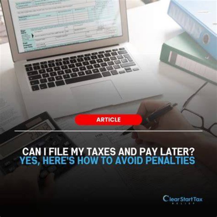 Can I file my federal taxes now and pay later?