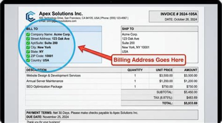 Can I make my billing address different?