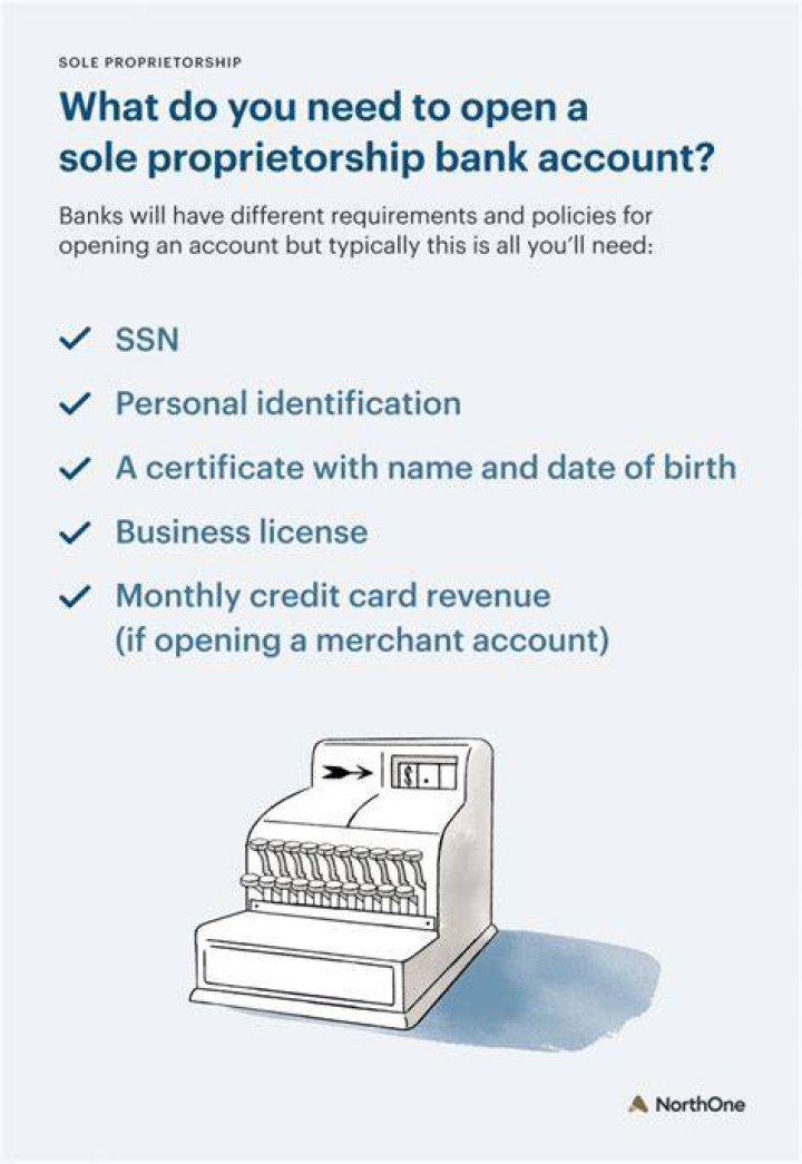 Can I open a sole proprietorship bank account?