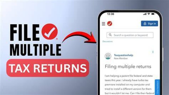 Can I prepare multiple tax returns with TurboTax?