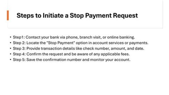 Can I reverse a stop payment on a check?