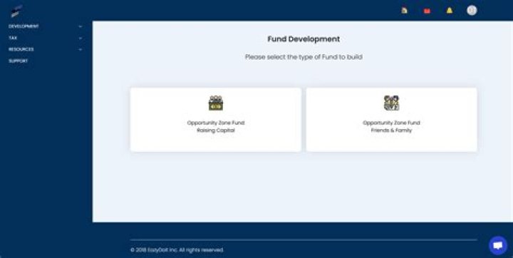Can I set up my own opportunity zone fund?