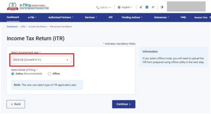Can ITR be filed without payment of tax?