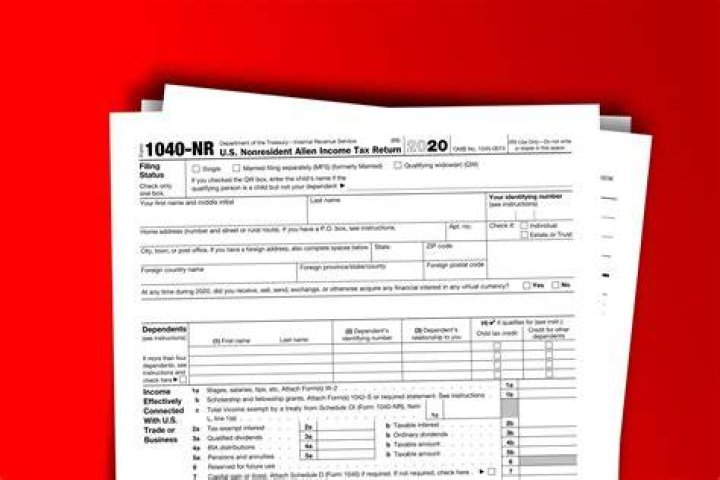 Can non residents use 1040?