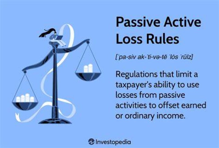 Can passive income offset active losses?