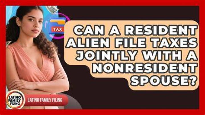 Can resident aliens file taxes?