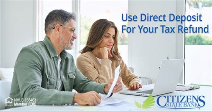 Can you deposit your tax refund into your parents account?