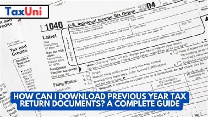 Can you file income tax returns for previous year?
