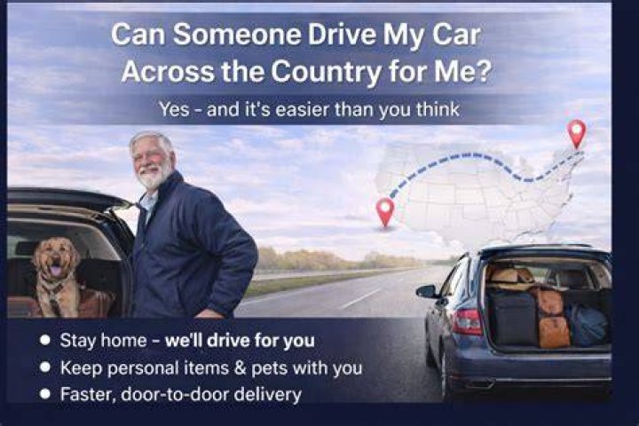 Can you hire someone to drive you across the country?