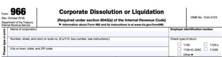 Do I have to file Form 966?