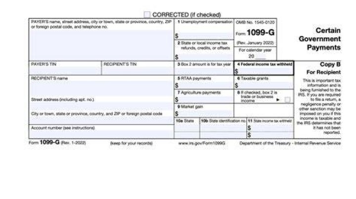 Do I need to amend my tax return for a 1099g?