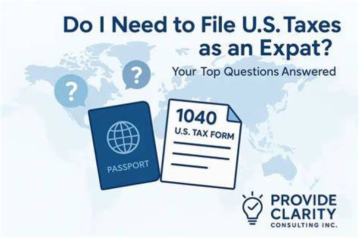 Do I need to file taxes expat?