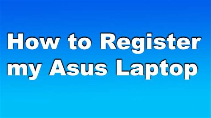 Do I need to register my new laptop?