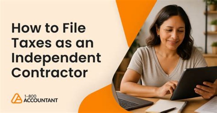 Do independent contractors file taxes?