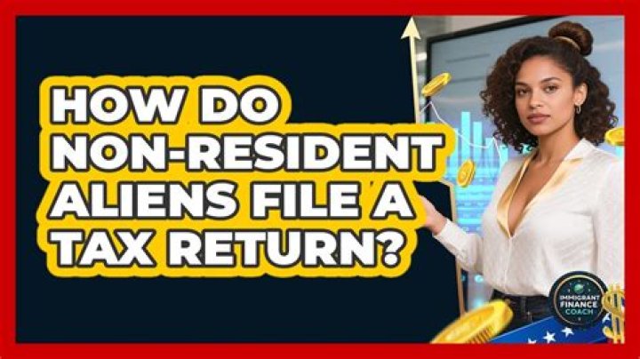 Do non resident aliens get tax returns?