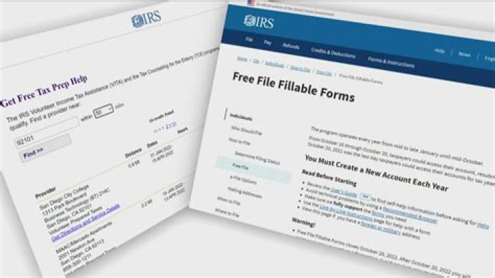 Do taxes have to be filed online?