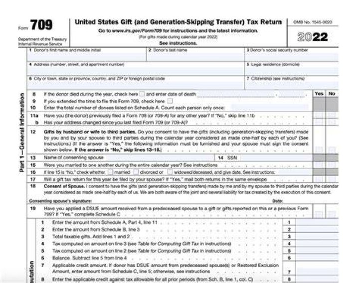 Do you have to file Form 709 for a gift?