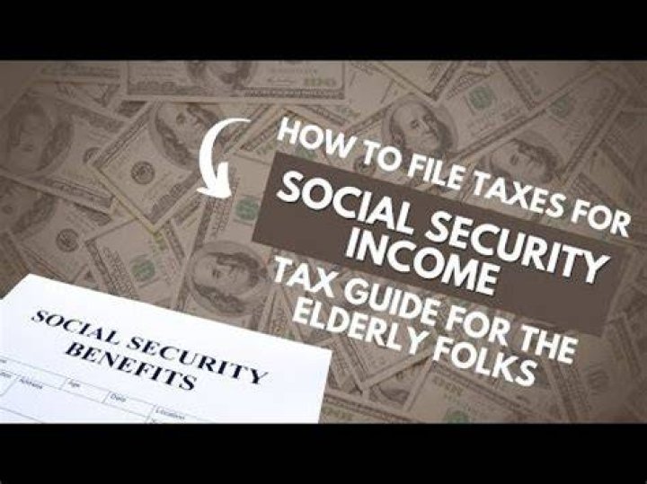 Do you have to file taxes if your only income is social security?