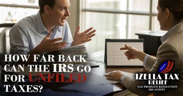 Do you have to go back 6 years for unfiled taxes?