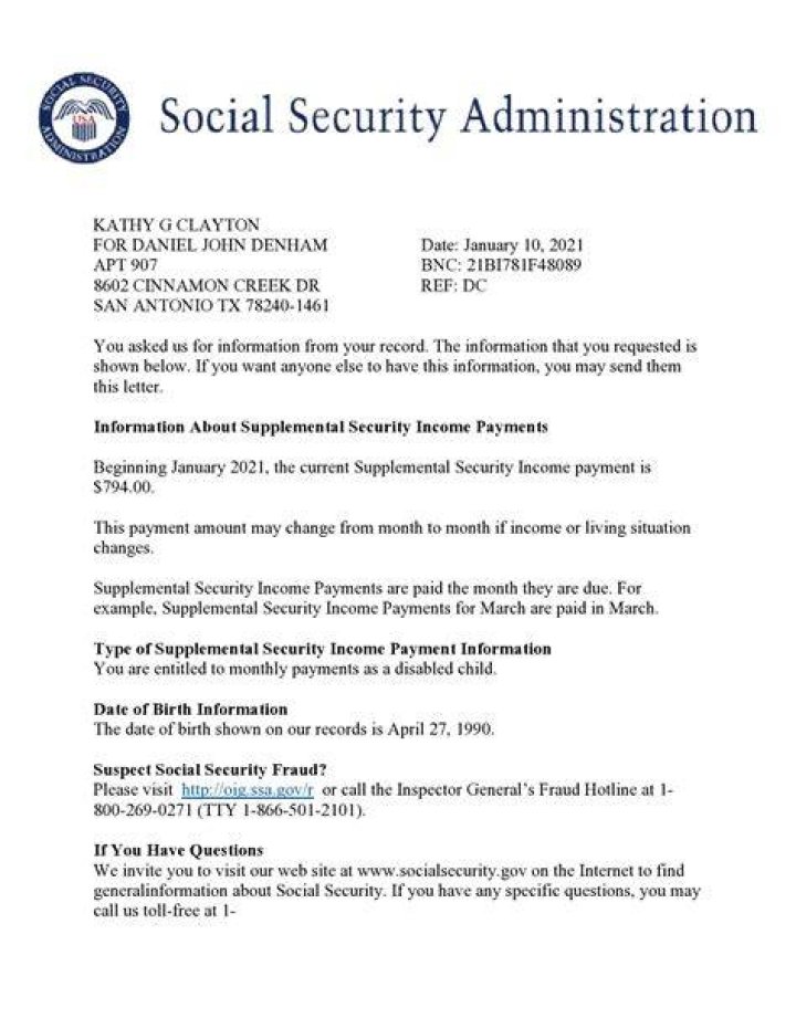 Do you have to keep receipts for SSI?