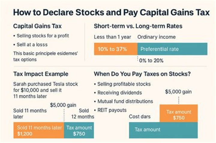 Do you have to pay taxes on stock gains Quarterly?