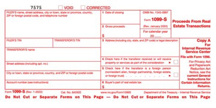 Do you have to report gross proceeds on Form 1099?