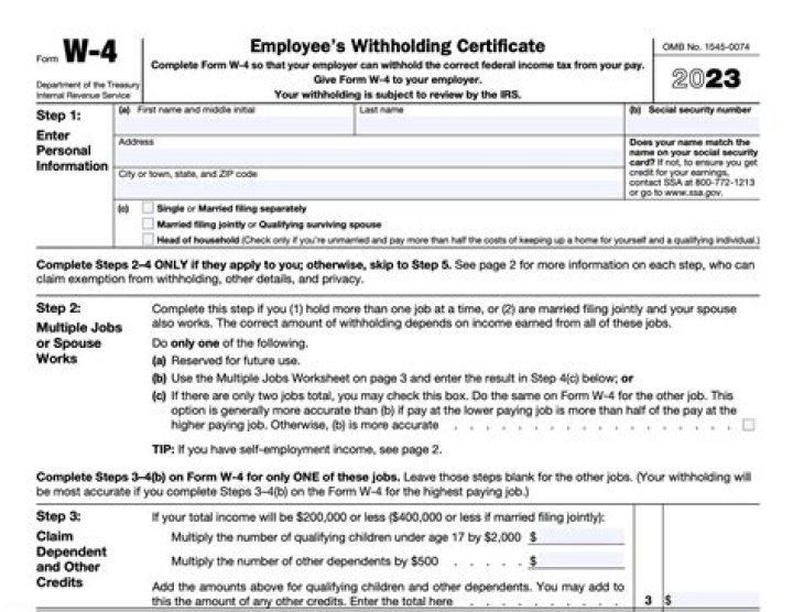 Do you need to fill out a new W4 when you have a child?