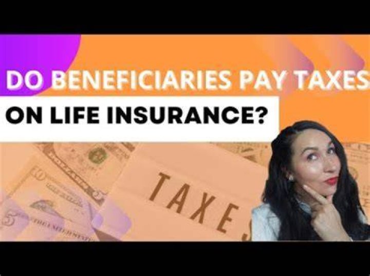 Do you pay taxes on death insurance money?