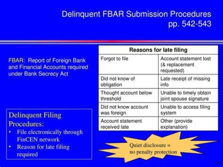Does filing delinquent FBAR trigger audit?