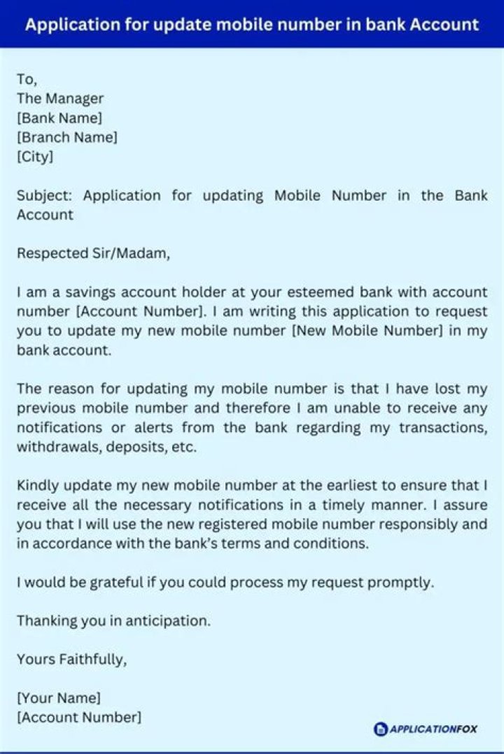 How can I change my mobile number address?