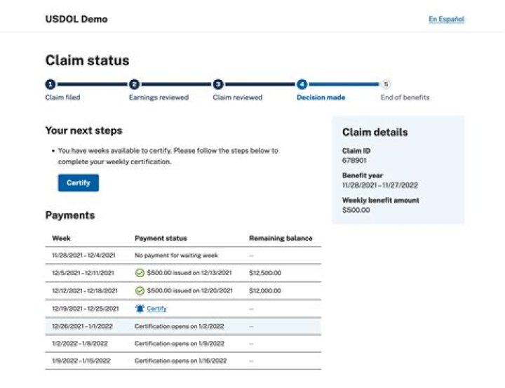 How can I check the status of my disability claim?