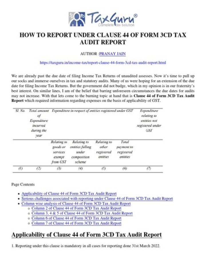 How can I download my tax audit report?