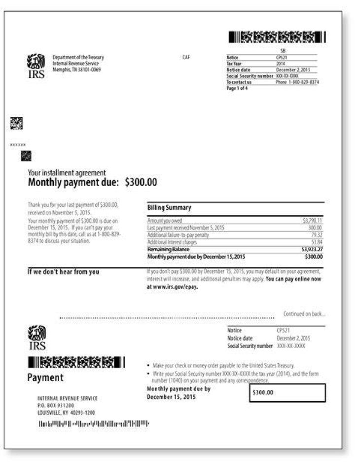 How can I get proof of payment to IRS?