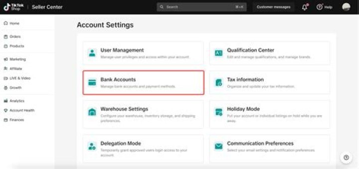 How can I update my bank account information?