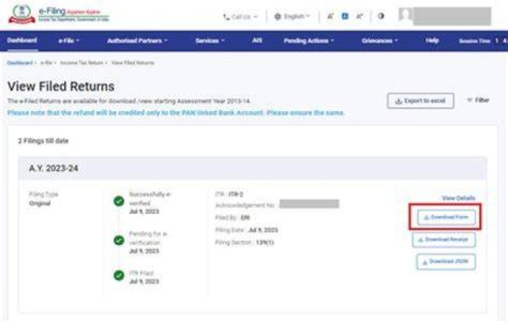 How do I add information to previously filed returns?
