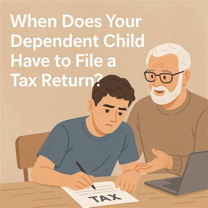 How do I file a tax return for a minor child?