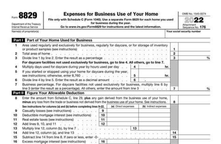 How do I fill out IRS Form 8829?