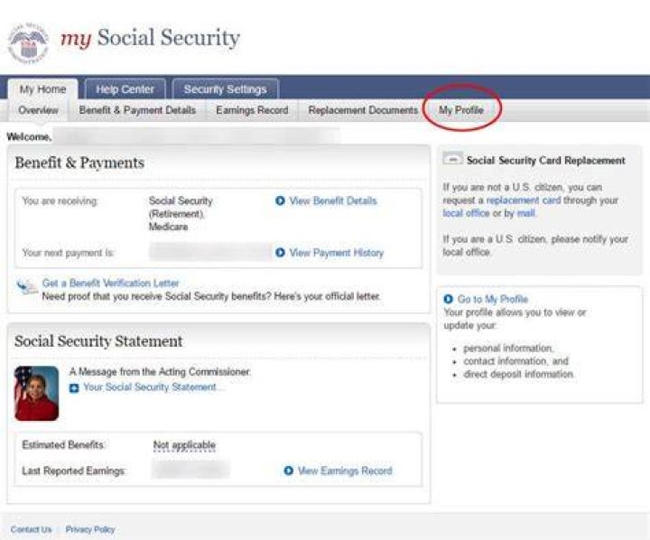 How do I find an address for Social Security?