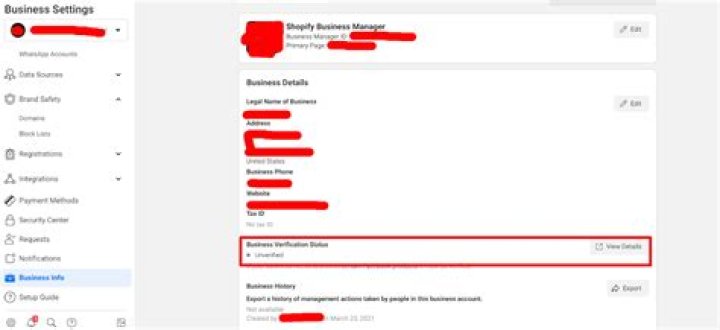 How do I get my commerce Facebook account approved?