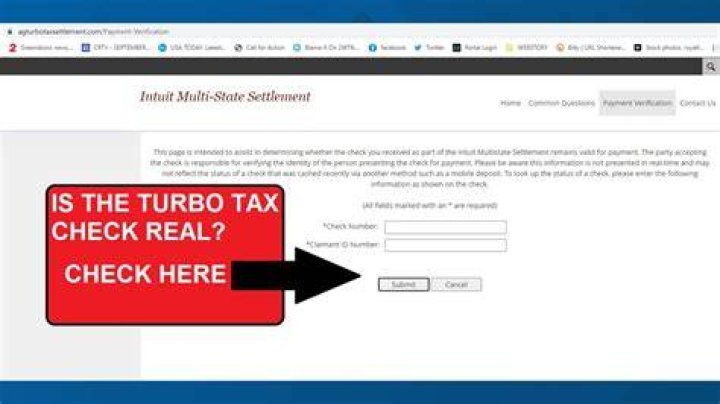 How do I know if my Turbo Tax went through?
